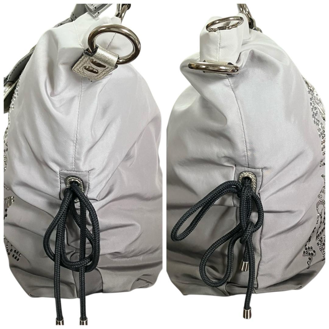 COACH コーチ グラデーション 2way ポピー ショルダーバッグ グレー