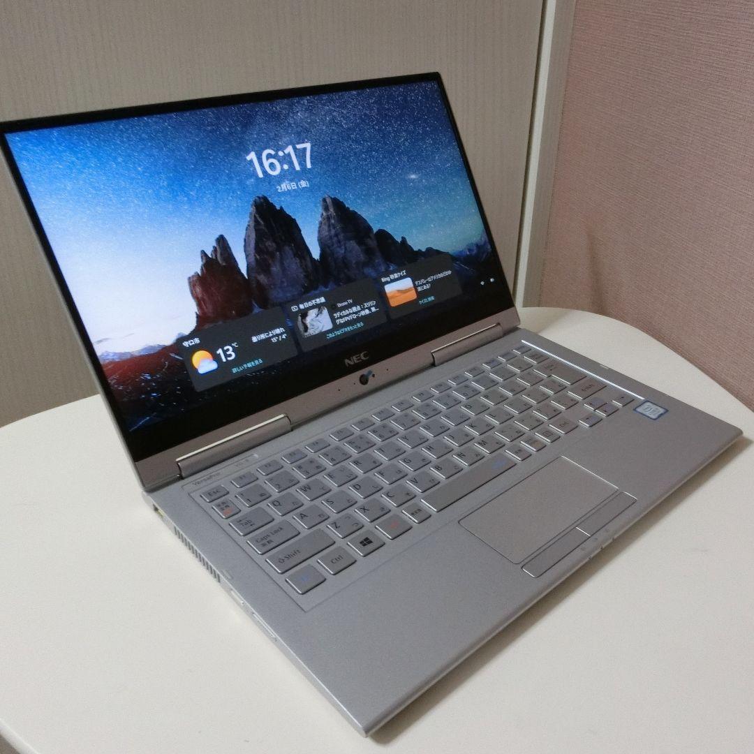 NEC 2in1 タッチパネル PC Windows 11 中古