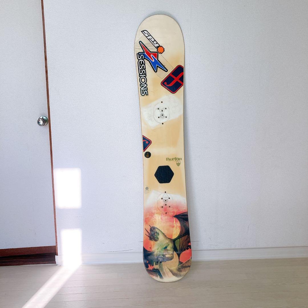 Burton Motion 156 スノーボード 板のみ ドラゴン グラフィック