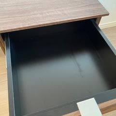 良品 MKマエダ製ベッド/ナイトテーブル W40 x D39.5 x H50