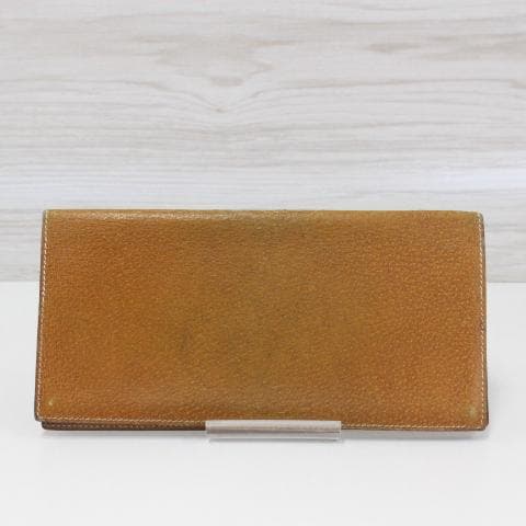 ◇HERMES 長財布 長札入れ 小銭入れ無し ブラウン