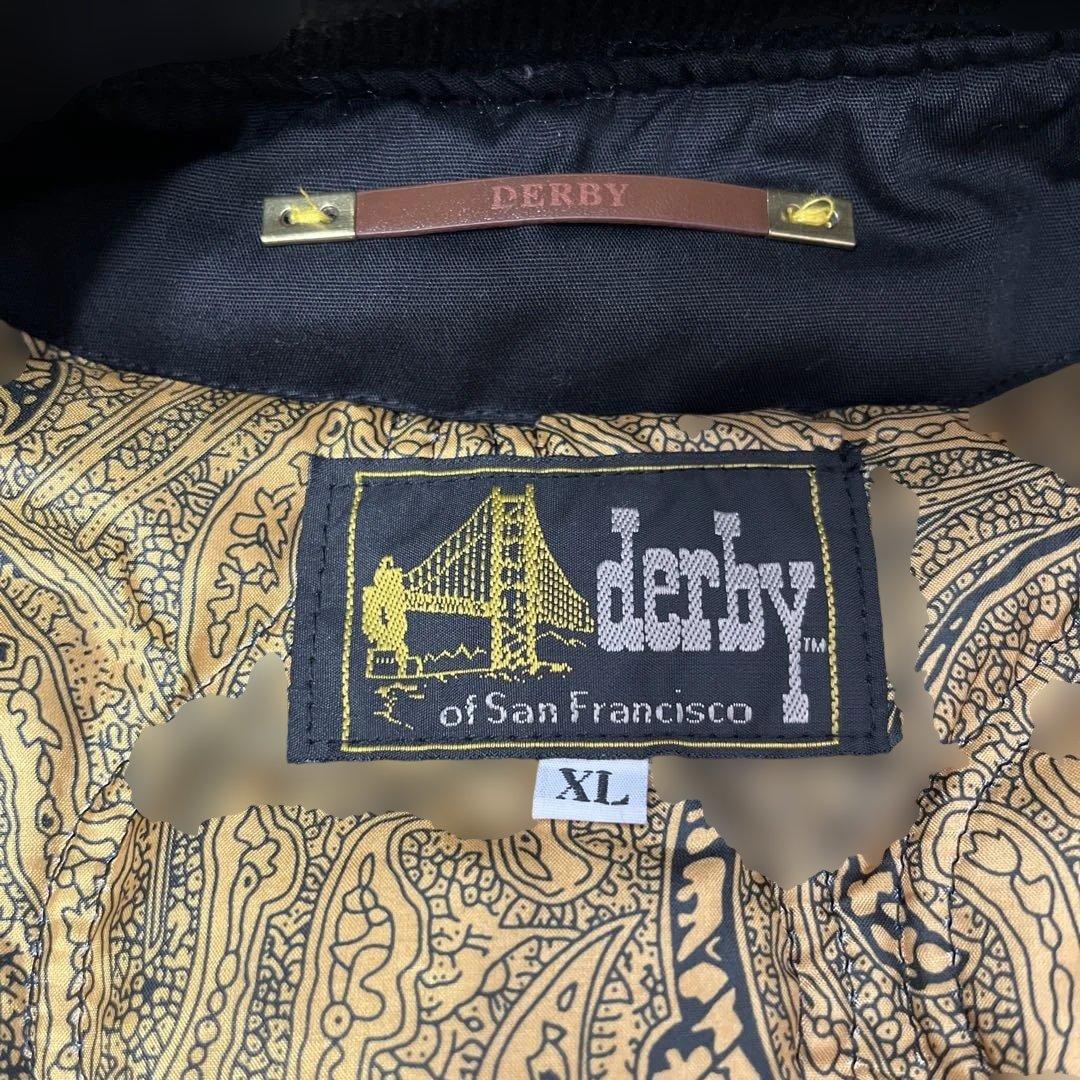 Derby Jacket 300 Black&Gold ジャケット 黒 XL