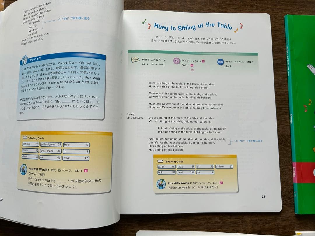 【美品】DWE　Sing Along シングアロング　絵本 CD ディズニー英語
