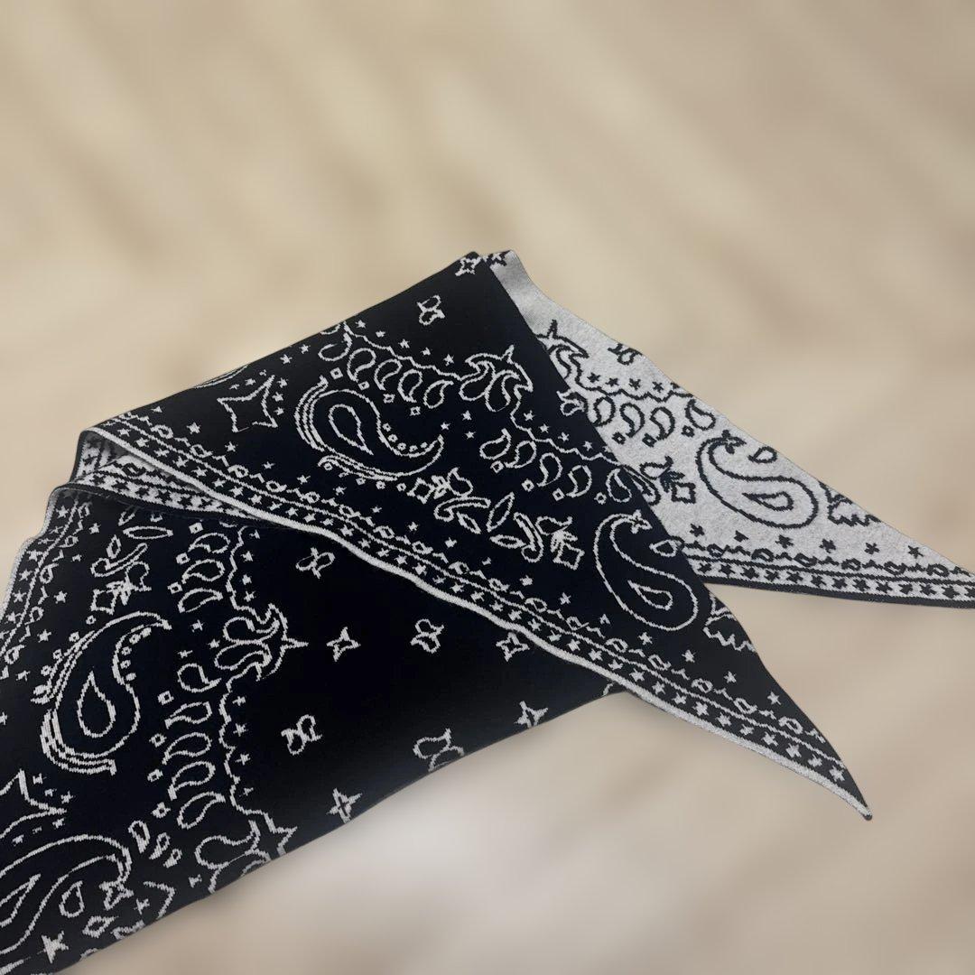 Gypsophila ペイズリー Paisley Knit Stole