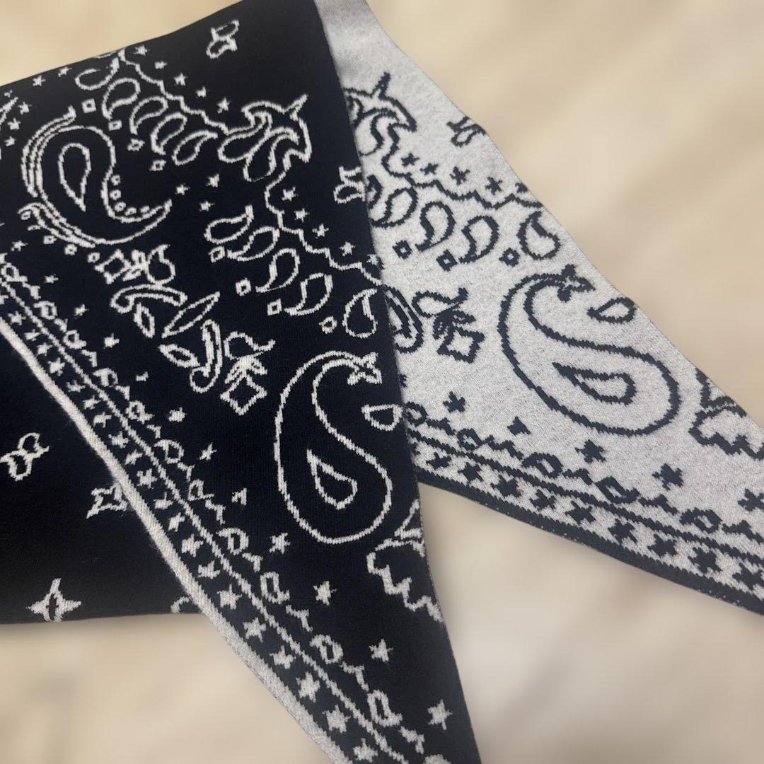 Gypsophila ペイズリー Paisley Knit Stole