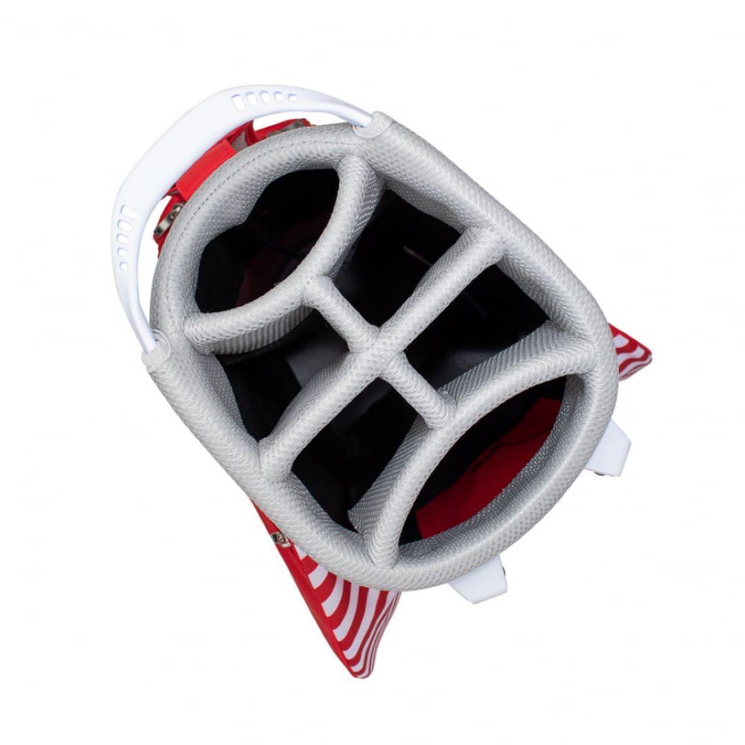 CALLAWAY キャディバッグ レッド ストライプ リミテッドモデル