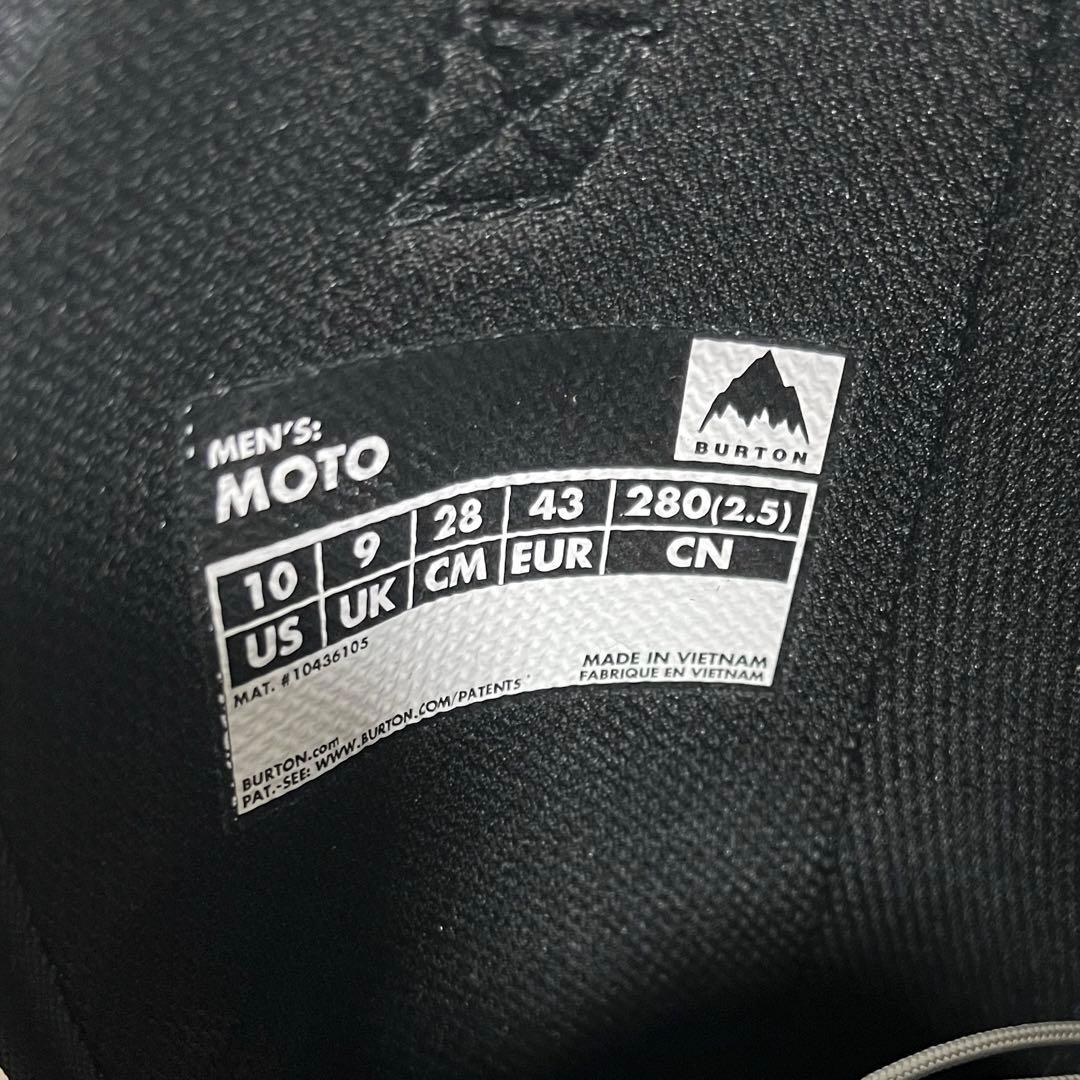 BURTON MOTO スノーボードブーツ ブラック