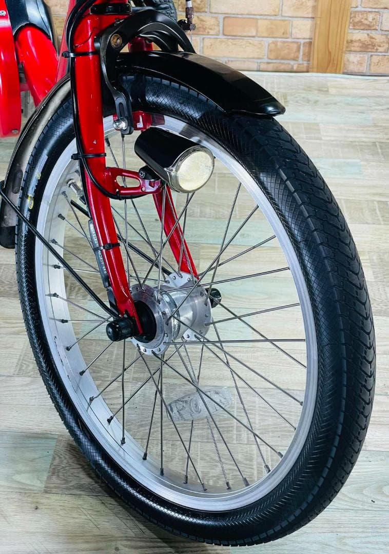 大容量 レッド系 人気NO１ パナソニック子供乗せ電動アシスト H2759