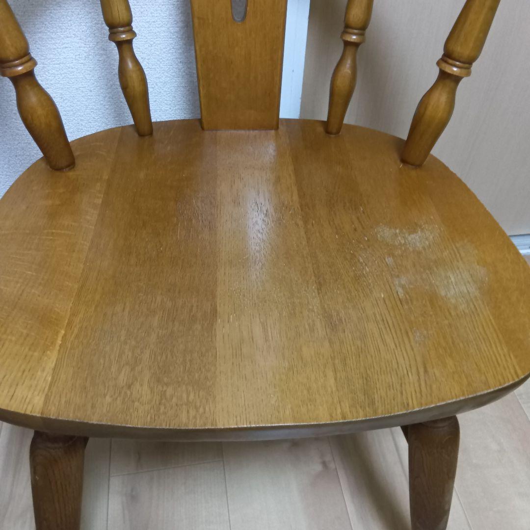 G*i様 木製椅子 2脚セット ヴィンテージ 家具 飛騨の家具　 ダイニングチェ