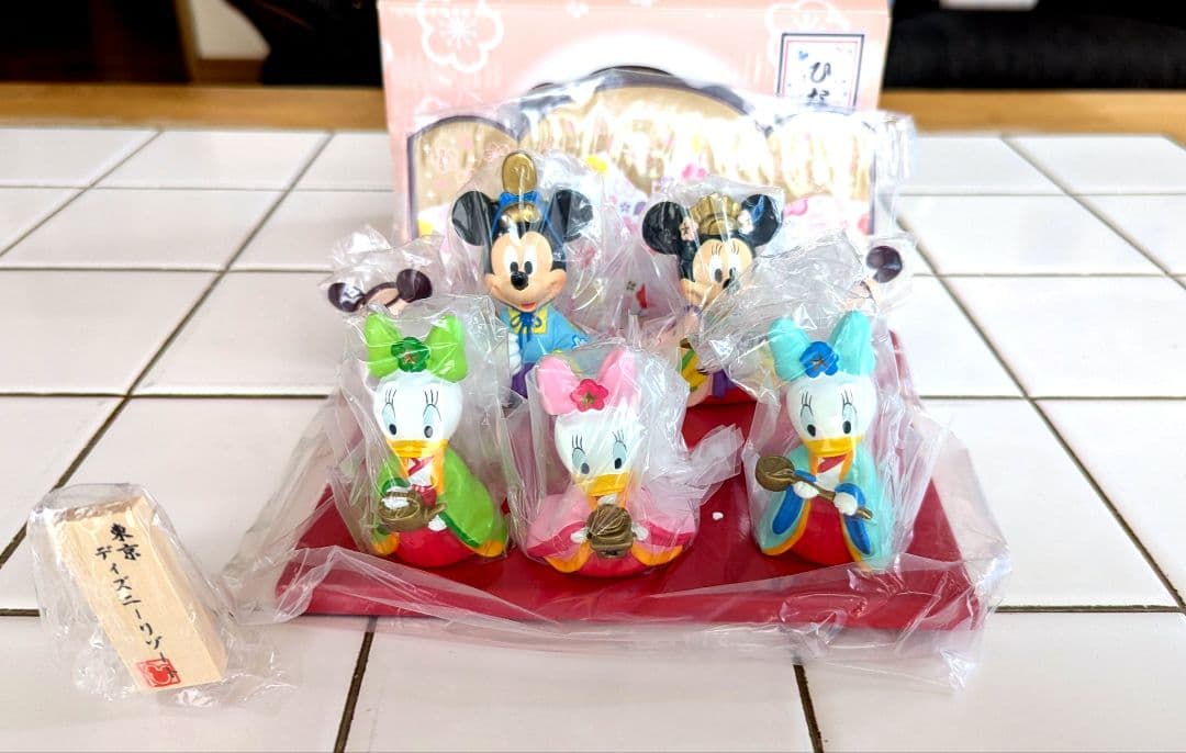 ★東京ディズニーリゾート ミッキーとミニーのひな人形セット★