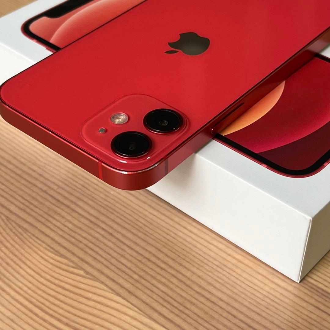 スマートフォン本体 iPhone 12 mini (PRODUCT(RED)) 128GB