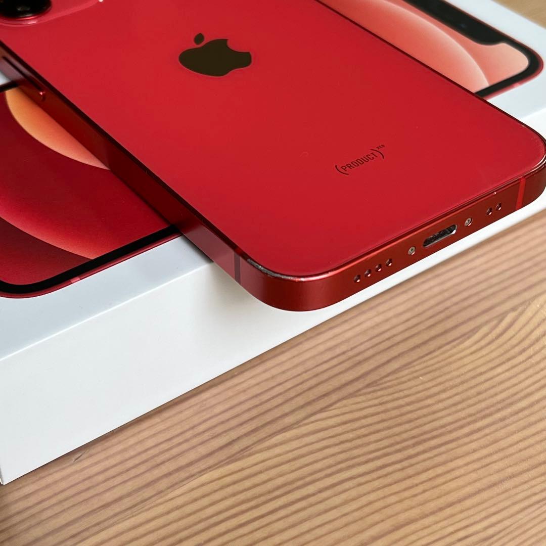 スマートフォン本体 iPhone 12 mini (PRODUCT(RED)) 128GB