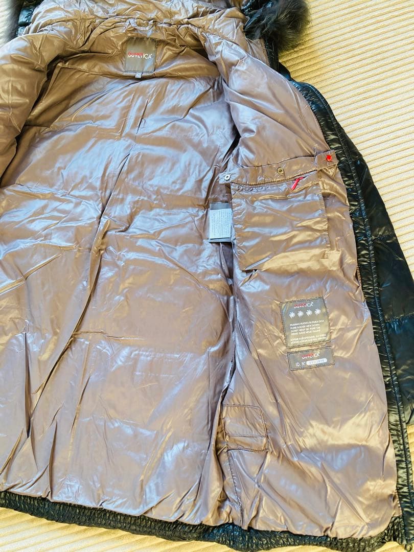 DUVETICA デュベティカ　ダウンコート　ブラック42（XL)