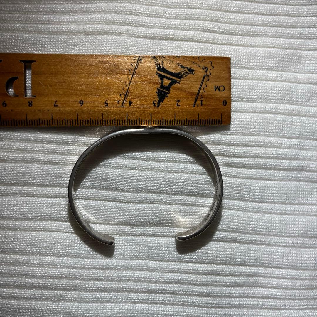 ファーストアローズ FIRST ARROWS 8mm K18 バングル 唐草彫り