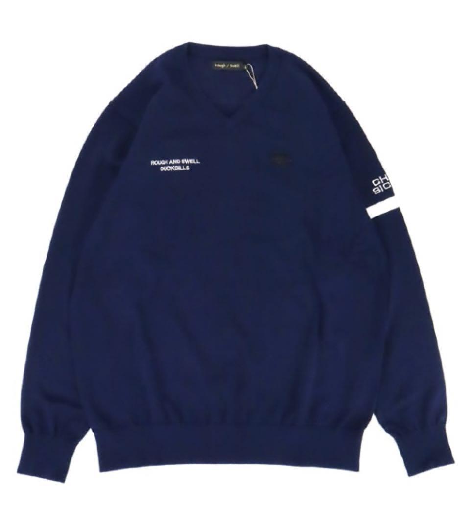 rough&swell Vネックセーター L