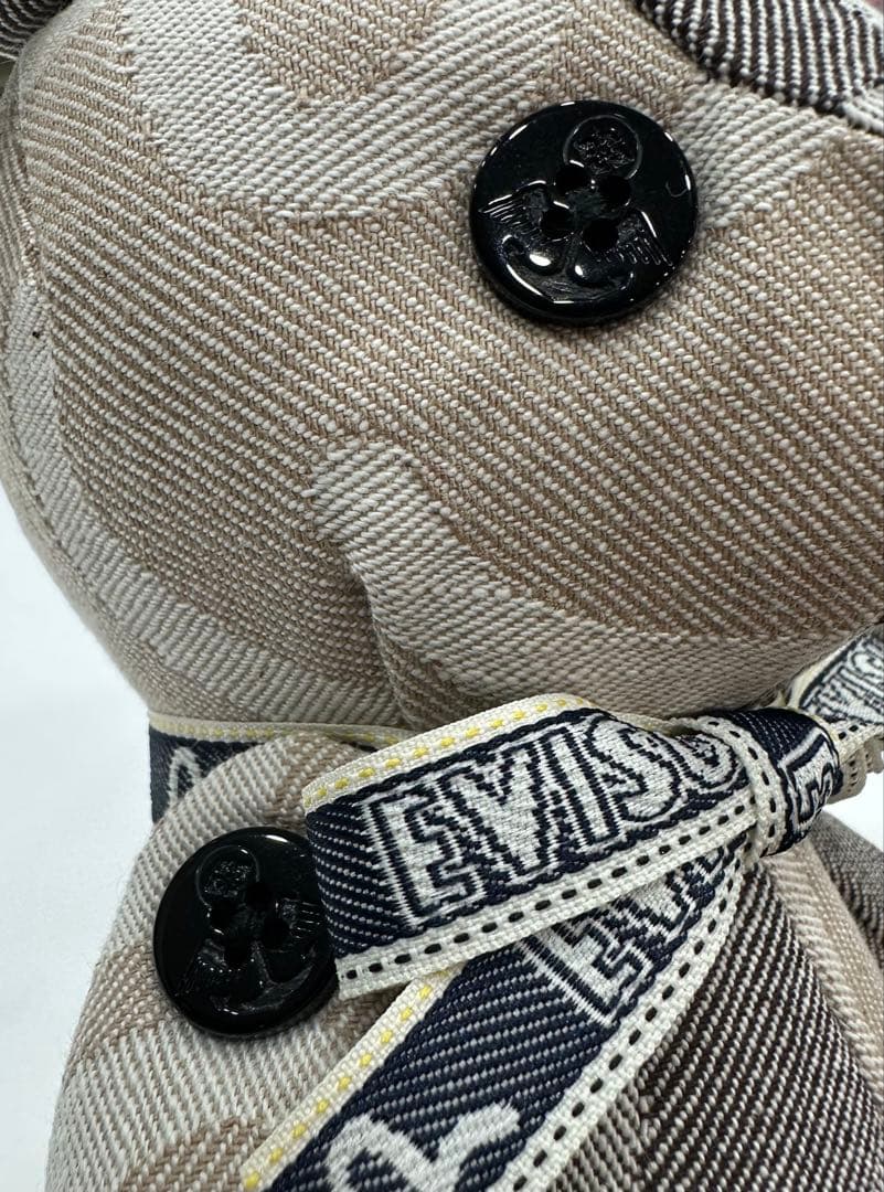 EVISU ウサギ型ぬいぐるみ デニム