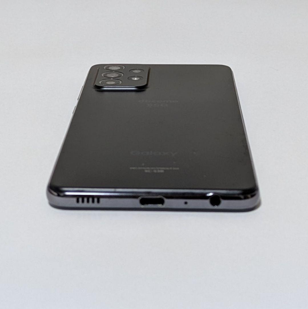 Galaxy A52 5G SC-53B ブラック ドコモ SIMロック解除品