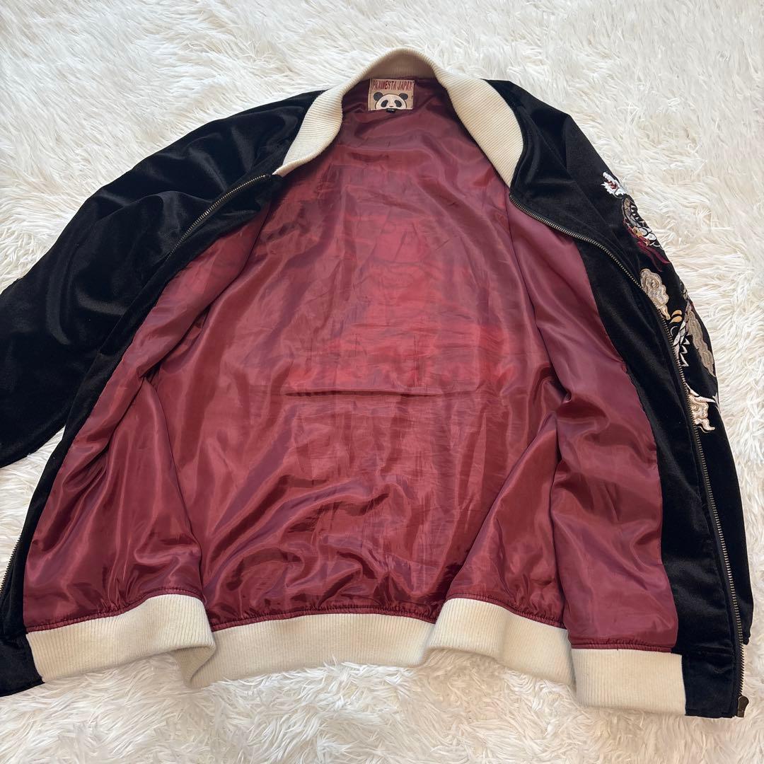 PANDIESTA パンディエスタ　パンダ　スタジャン　刺繍　希少サイズXXL