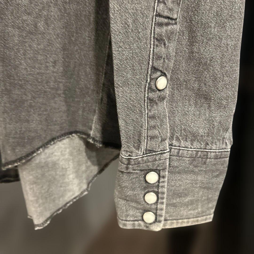 Wrangler デニムウエスタンシャツ 80s 16 35 アメリカ製