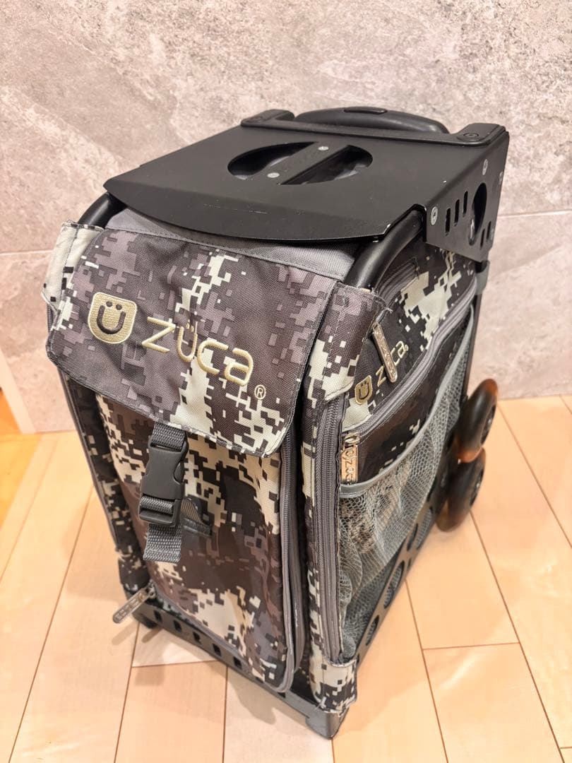 値下げ❗️中古❗️ ZUCA（ズーカ）　スケート　キャリー　灰色　グレー