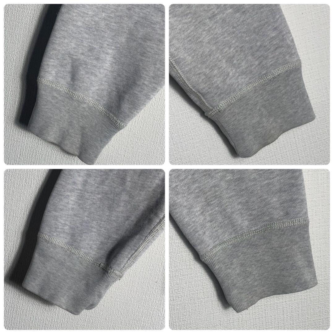 RALPH LAUREN フルジップパーカー 刺繍 ポニー グレー L