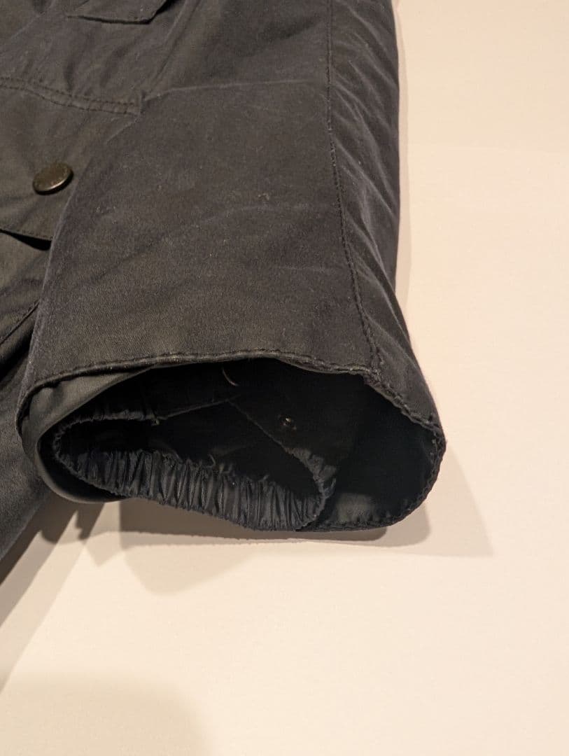 Barbour　border SL　サイズ36　ダークネイビー