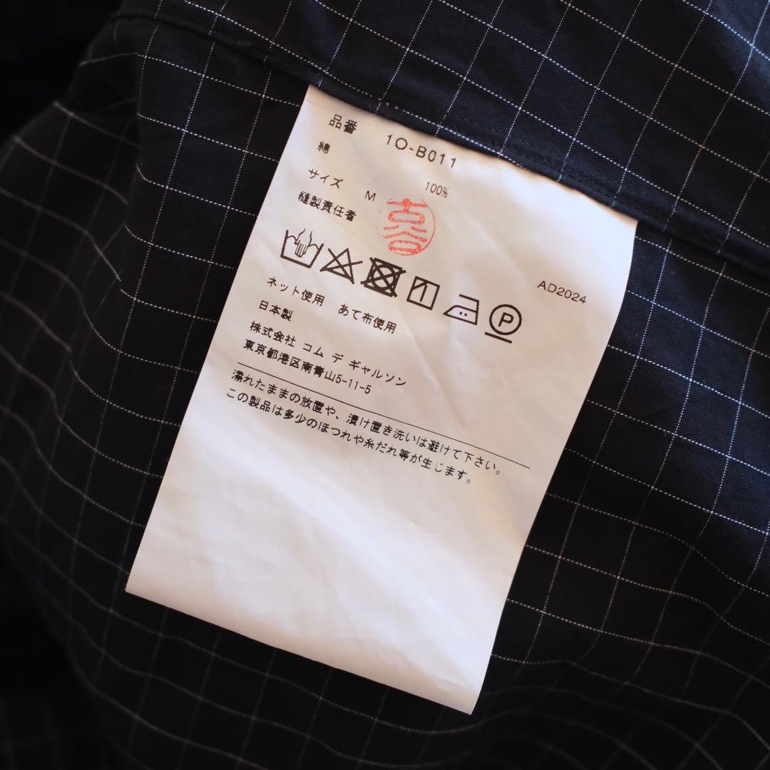 black comme des garcons アシンメトリーシャツ