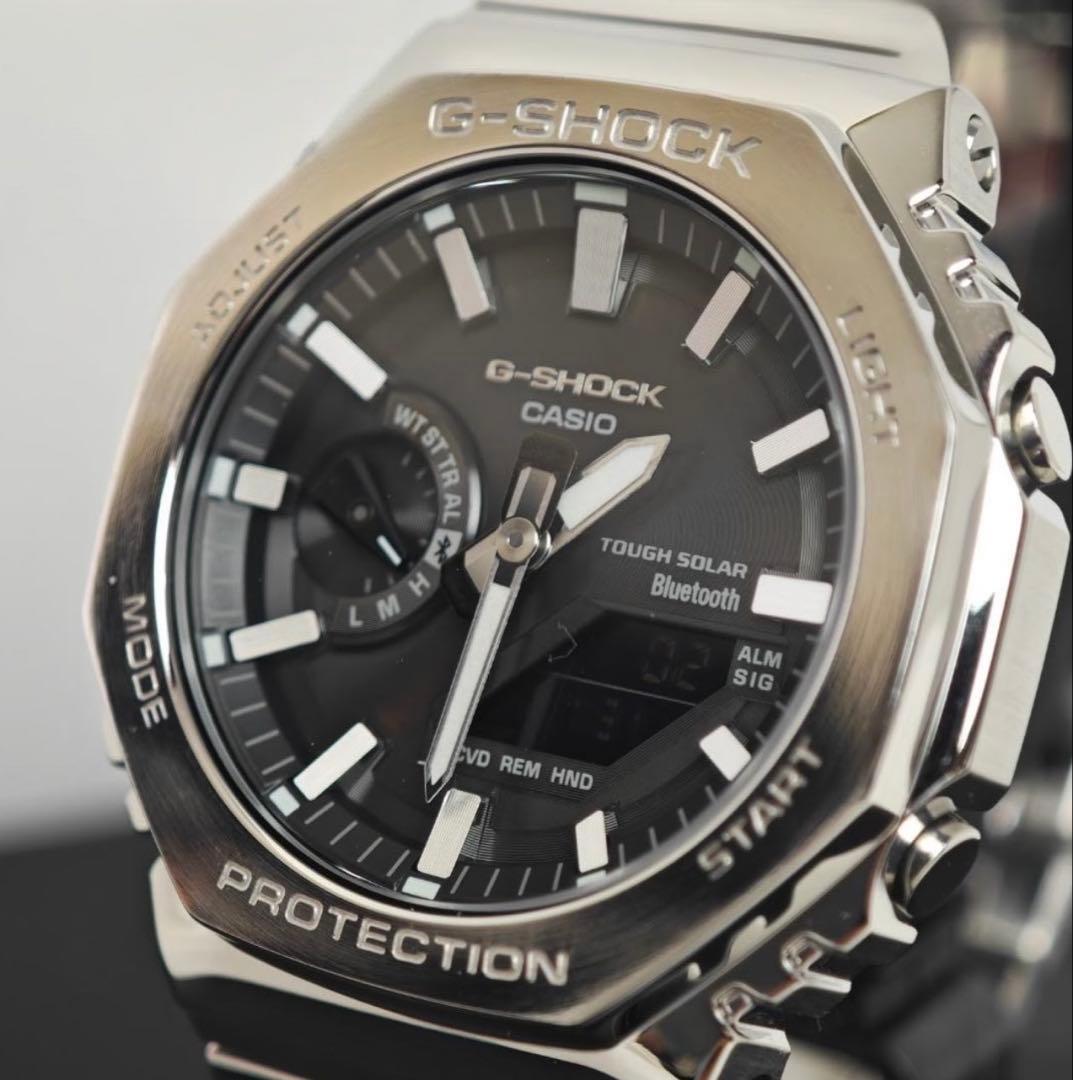 【美品】カシオ G-SHOCK　GM-B2100SD-1AJF