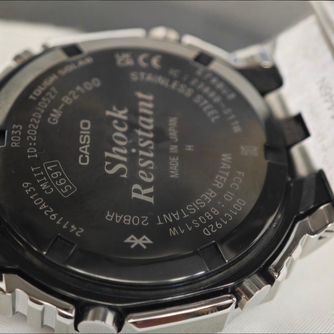 【美品】カシオ G-SHOCK　GM-B2100SD-1AJF