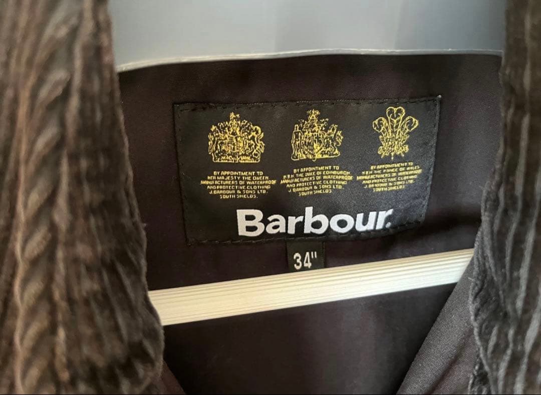 Barbour ブラックウォッチ オイルドジャケット 34 ビームス別注