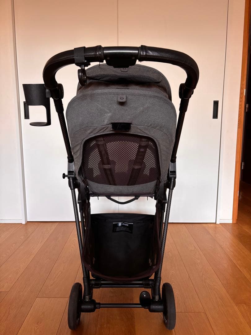 cybex ベビーカー メリオカーボン ディープブラック