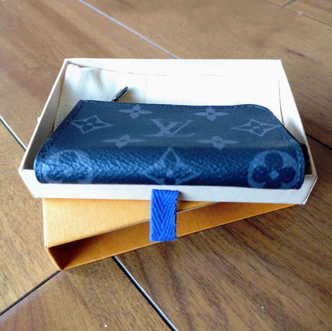 LOUIS VUITTON ヴィトン ポルトモネジュール モノグラムエクリプス