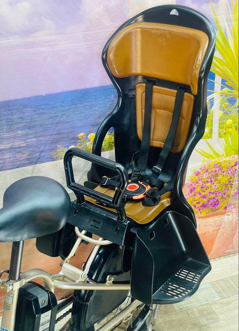 超特価！アンジェリーノ⭐️ブリヂストン子供乗せ電動アシスト自転車Y3195