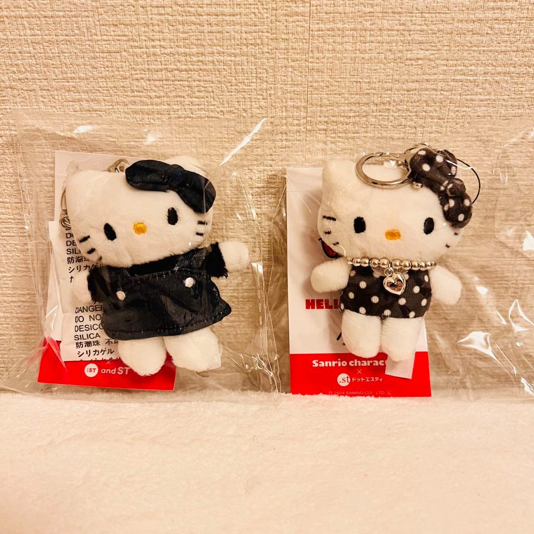 2点　ローリーズファーム　キティ　Me% トイキーホルダー2 ドット　.st