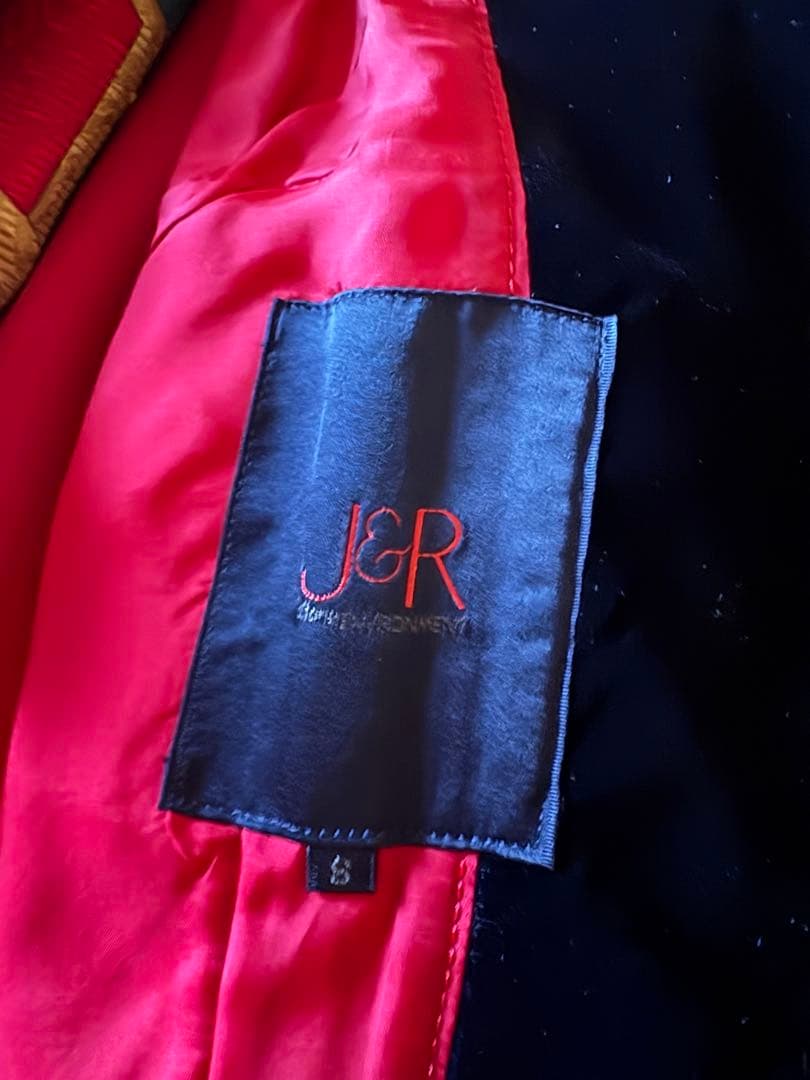 【希少】【J &R】 バブリースーツ　赤　Ｓサイズ