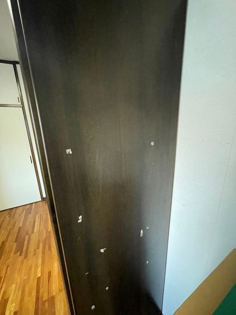 送料無料　ミラー付き木製　ワードローブ/洋服ダンス/クローゼット