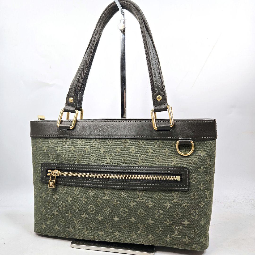 美品 LOUIS VUITTON モノグラム ミニルシーユ トートバッグ