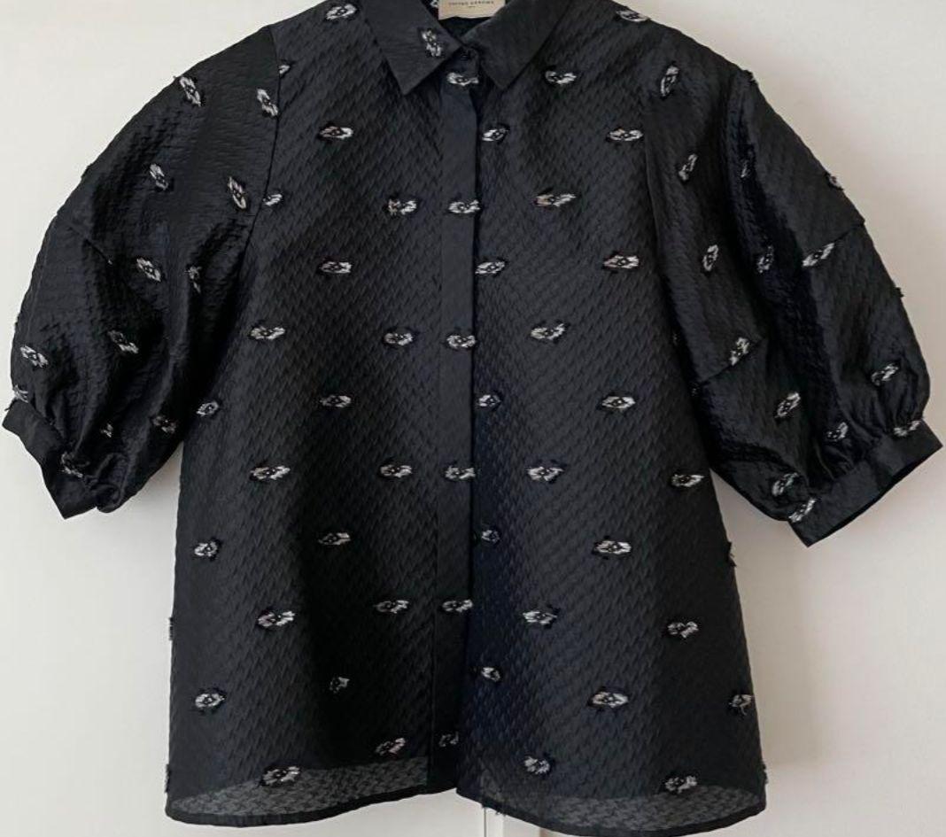 大幅値下げ！【ユナイテッドアローズ定価30800円】ジャカード バルーンブラウス