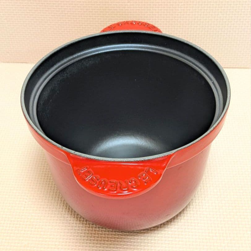 LE CREUSET ル・クルーゼ ココット・エブリィ 18cm チェリーレッド