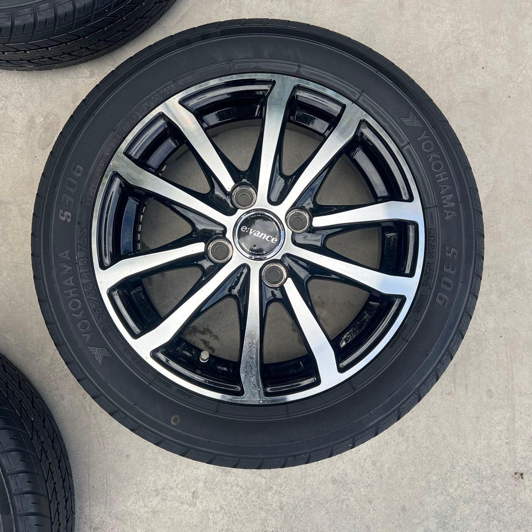 タイヤ・ホイール Steel wheel . e:Vance . Tire Yokohama.