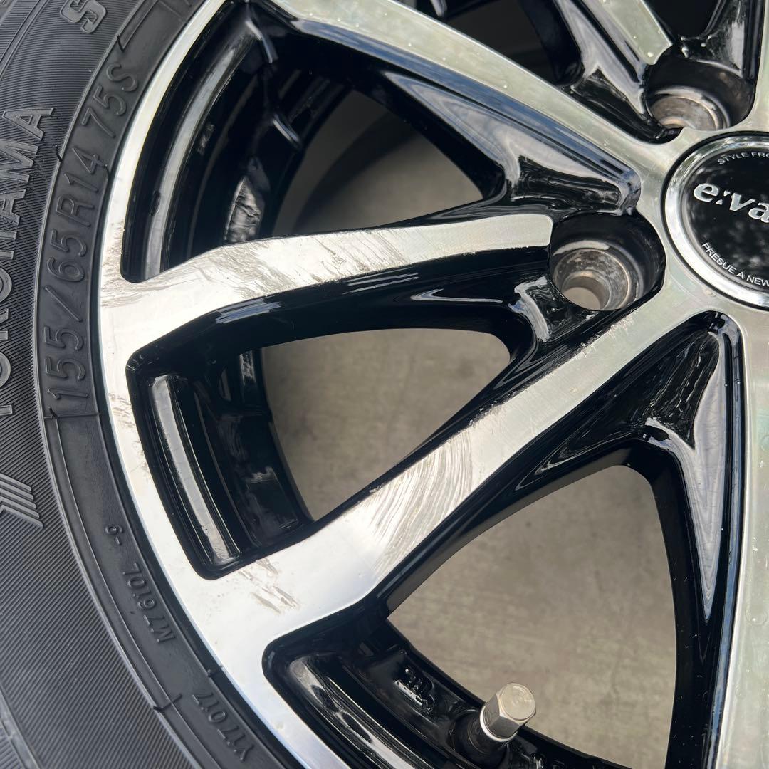 タイヤ・ホイール Steel wheel . e:Vance . Tire Yokohama.