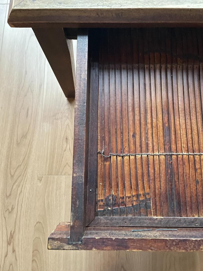 ク*ロ様 【レトロ】 ガラス天板センターテーブル｜ヴィンテージ｜引き出し収納付｜