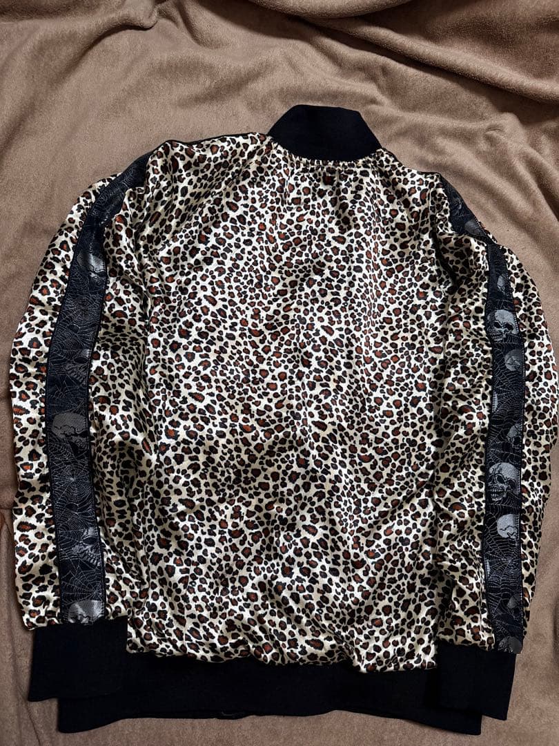 美品 ２面用 JUNKY 日本スカジャン unisex レーヨン マリア バラ