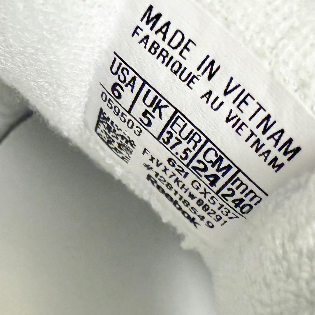 専用【新品】メゾンマルジェラ×リーボックホワイトクラシックレザー24cm/US6