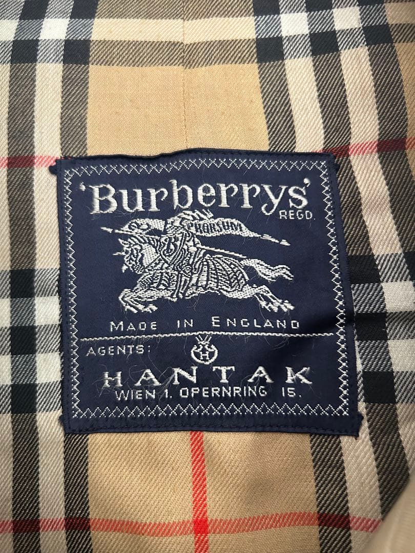 burberry hantak 70s 70年代 ステンカラー ヴィンテージ