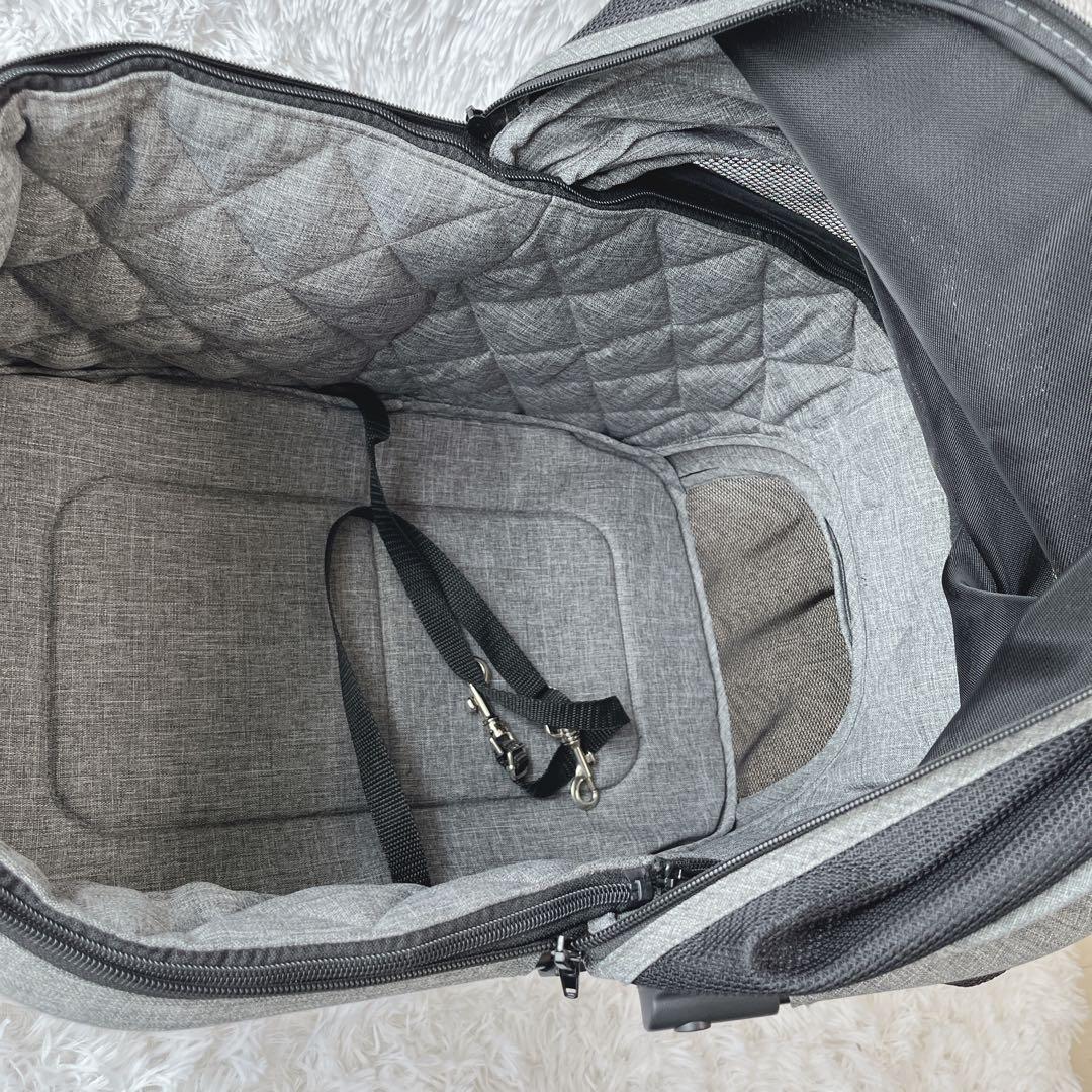 AirBuggy エアバギー　グレー　ペットウィズ　ペットカート　極美品　犬