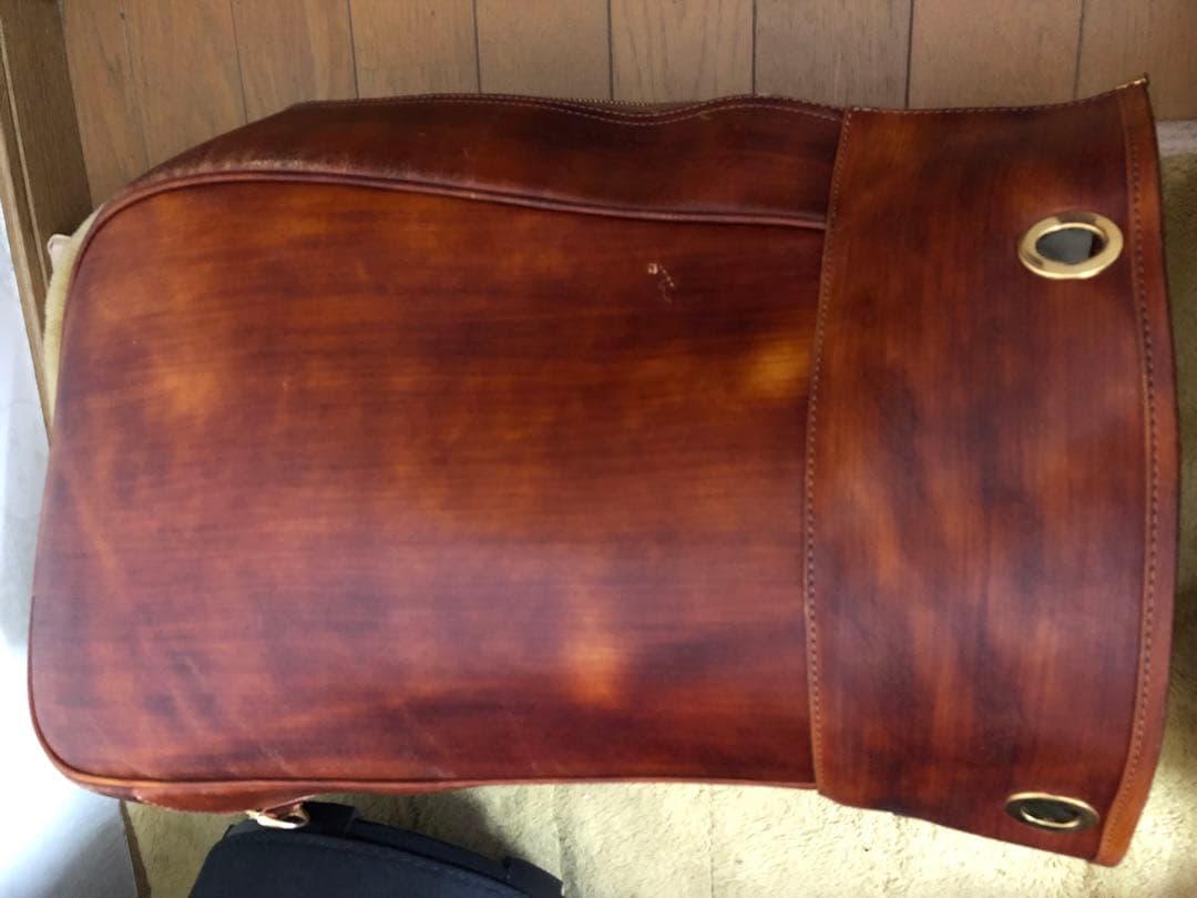 としゆき　超希少　最高級本革キャディバッグ　ゴルフバッグ