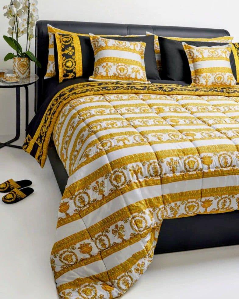 ヴェルサーチェ　アイ♡バロック　フル　クイーン　ピローケース　1枚