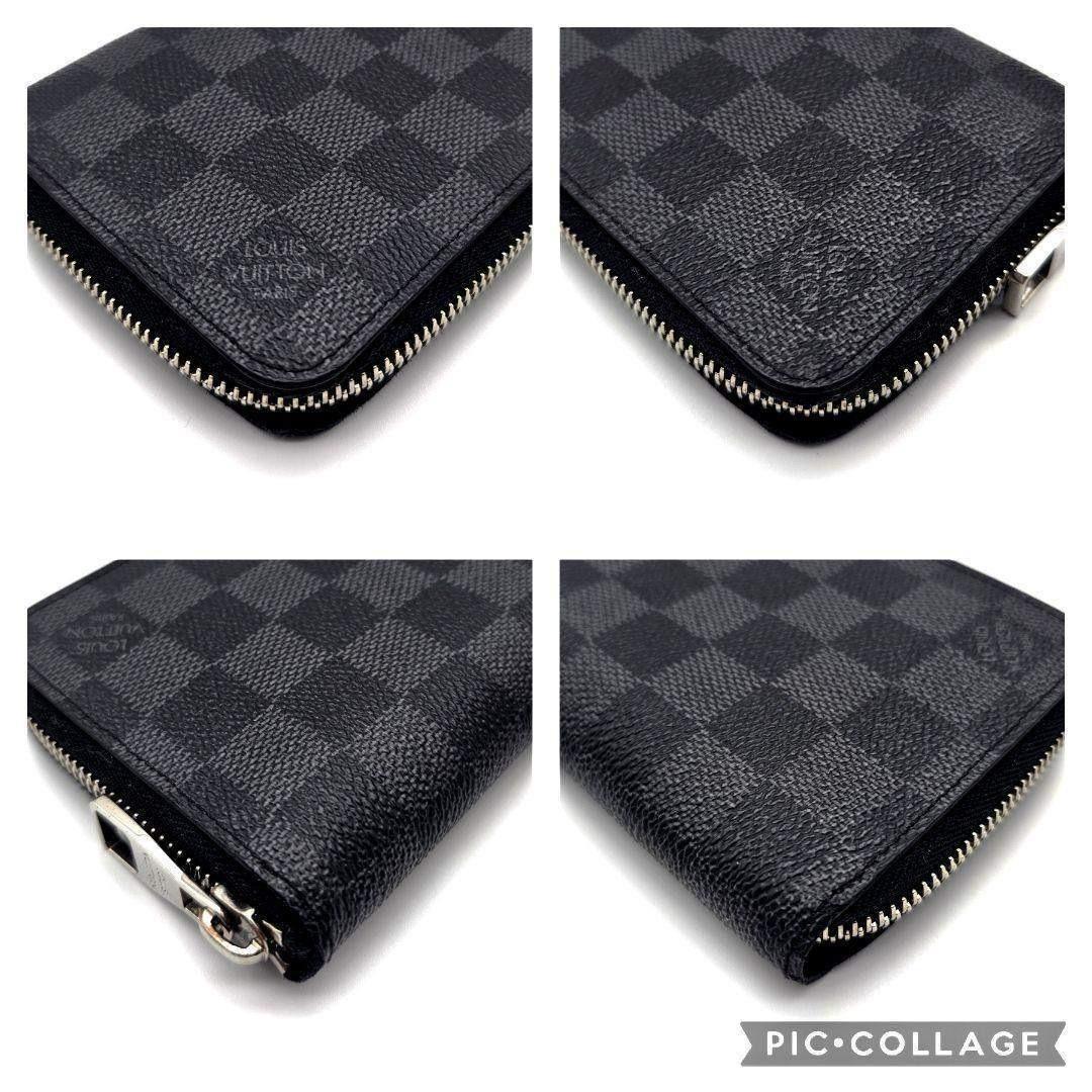 ルイヴィトン　ジッピーウォレット　ヴェルティカル　長財布　ダミエグラフィット