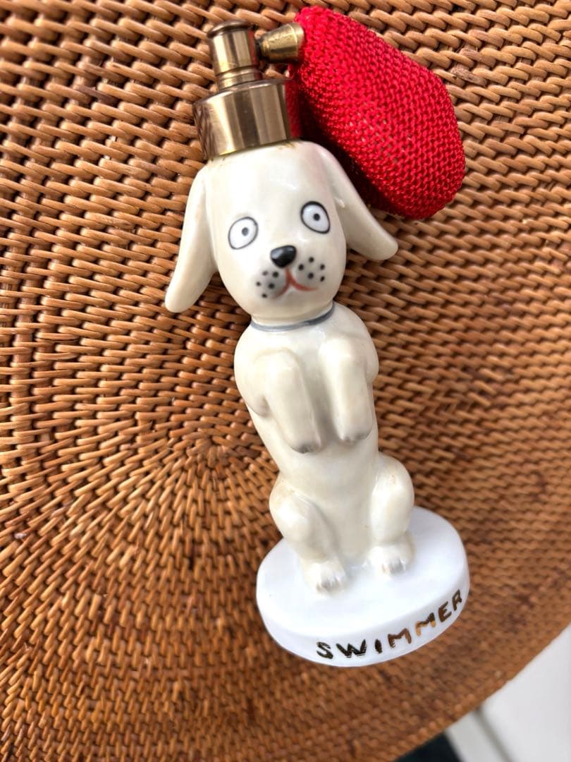 希少　スイマー　swimmer 犬　置物　昭和レトロ　ビンテージ